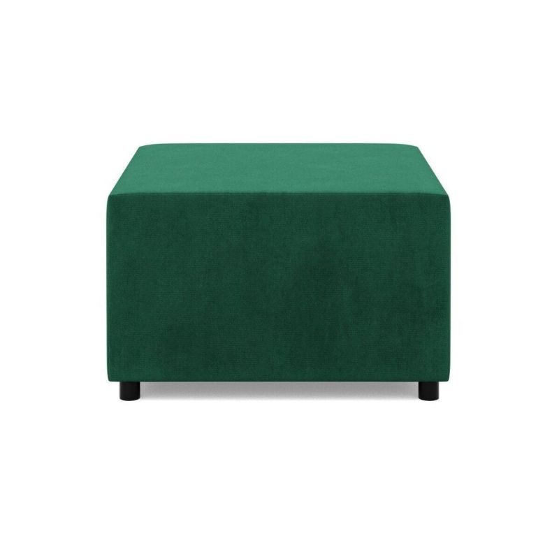 Pufa TYLETEGOTU podnóżek BLOM velvet butelkowa zieleń 1 szt