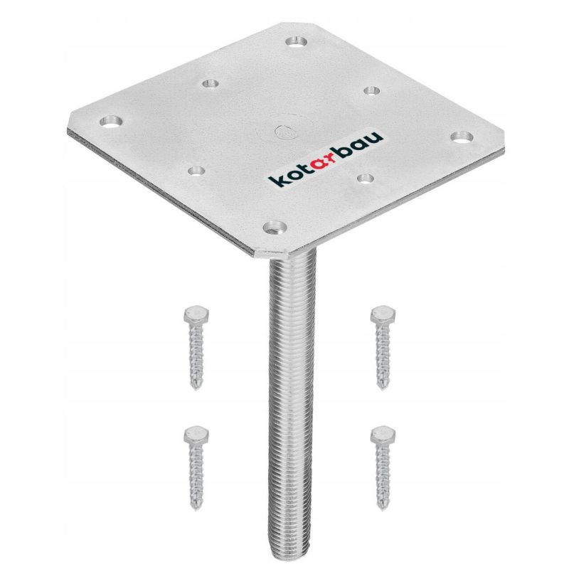 Podstawa słupa KOTARBAU psr-s ocynk 160x160 mm 1 szt.