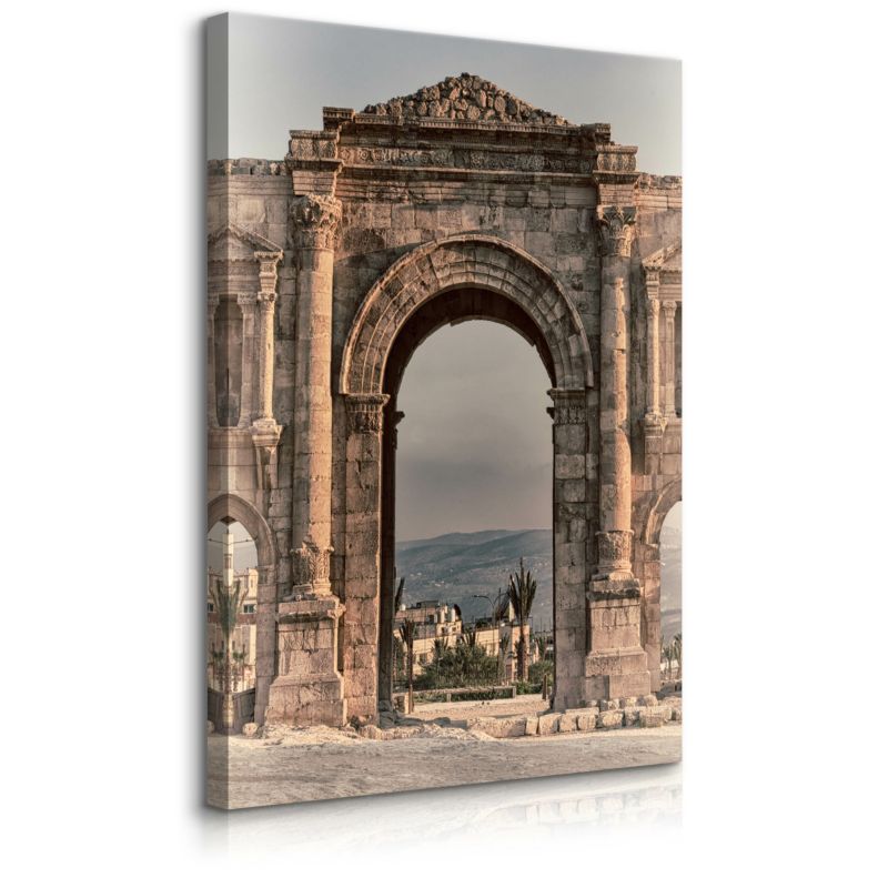 Obraz Muralo Na Płótnie Łuk Hadriana Abstrakcja Do Salonu 30x40 cm 1 szt.