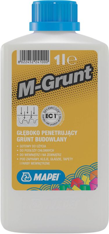 Grunt głęboko penetrujący Mapei M-Grunt 1 l