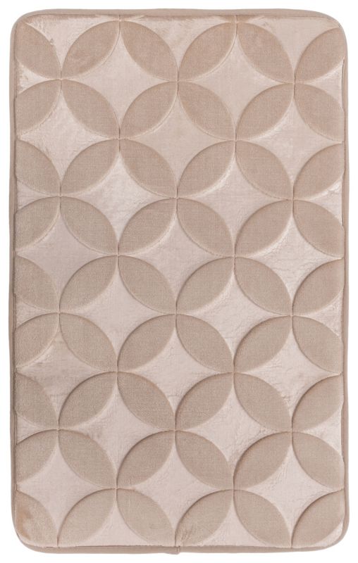 Mata uniwersalna Multidecor Hamilton 50 x 80 cm kółka beżowa 1 szt.