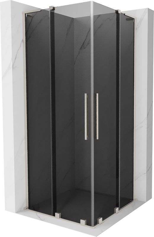 Kabina prysznicowa Mexen Velar L Duo rozsuwana 100 x 100 cm grafit nikiel szczotkowany 1 szt.