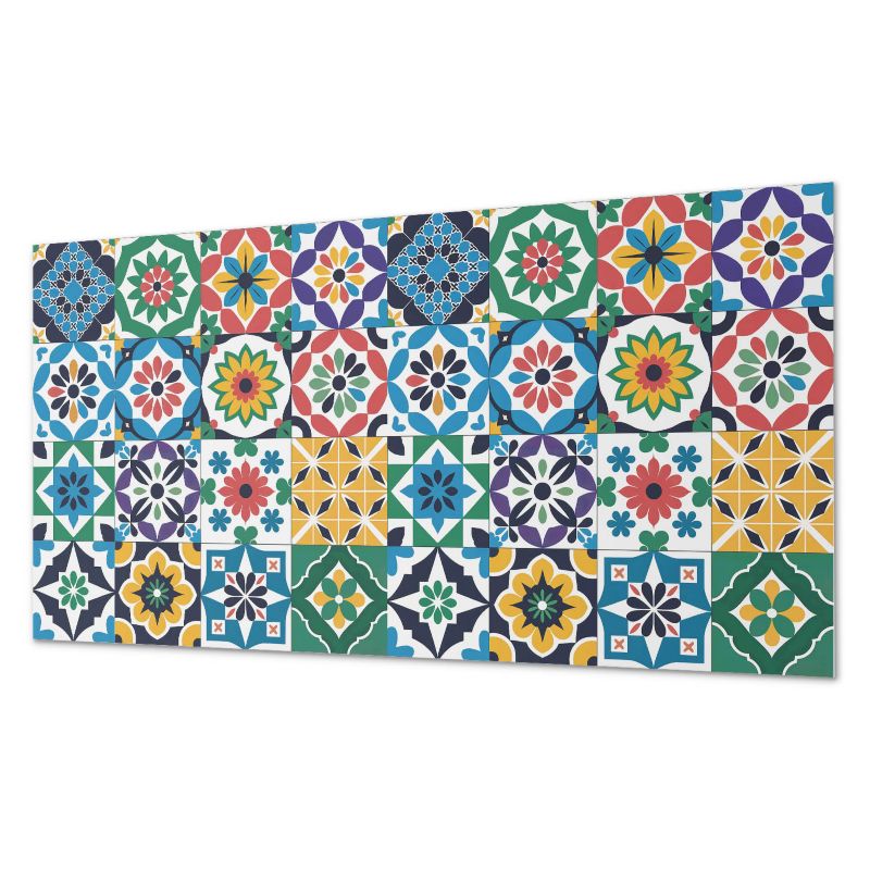 Panel Winylowy Ścienny ArtPrintCave 120x60 cm Wzory mozaikowe w kratkę 1 szt.