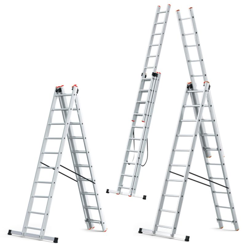 Drabina HIGHER aluminiowa wielofunkcyjna 3x9 na schody 1 szt.