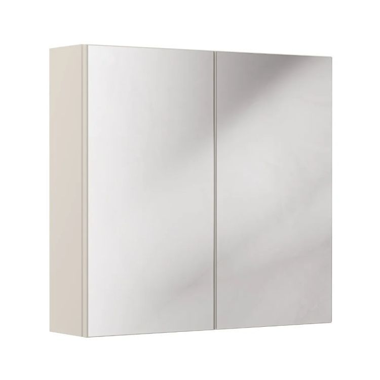 Szafka Comad łazienkowa BELLA CASHMERE 84-80-2D 80cm kaszmirowa z lustrem 1 szt