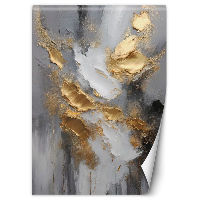 Fototapeta Feeby Abstrakcja Złoty Szary w stylu Glamour 200x280 1 szt