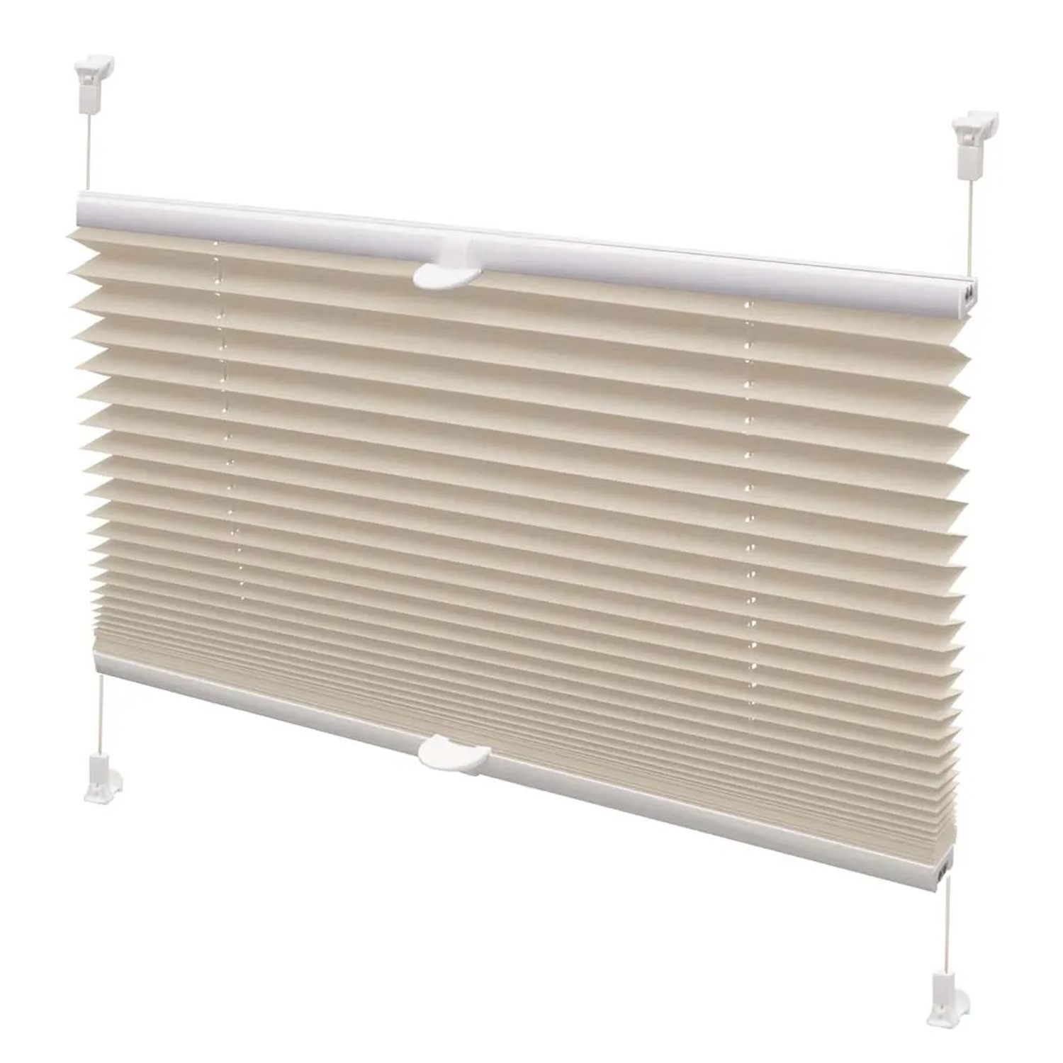 Roleta plisowana VERONA beżowa 80 cm x 150 cm