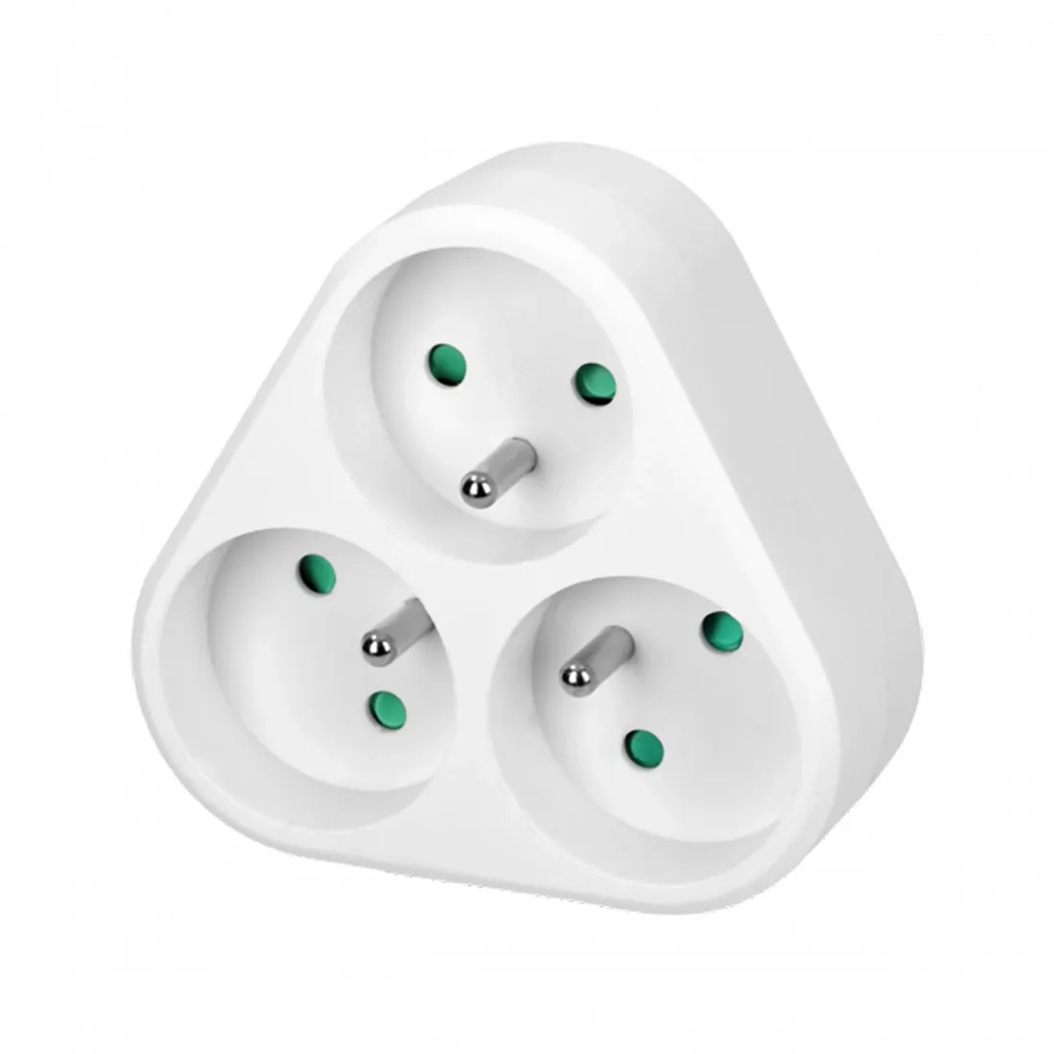 Orno Rozgałęziacz 3x2P+Z biały