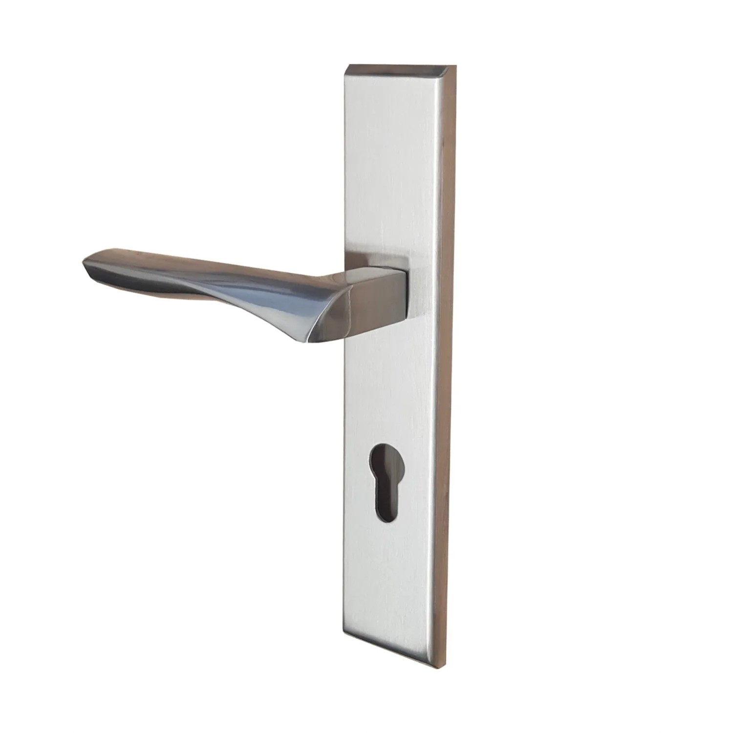 Domino Klamka zewnętrzna Bono wkładka nikiel lewa