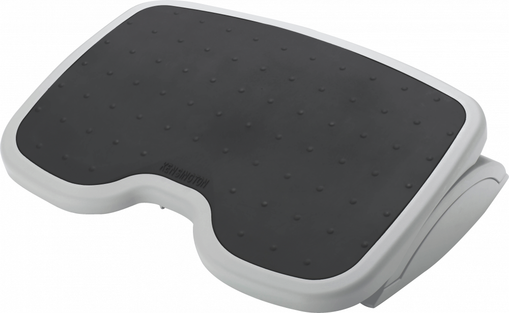 Podnóżek Kensington SoleMate, 450x350mm, szaro-czarny