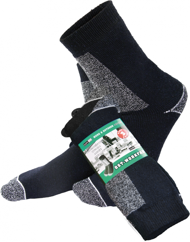 Skarpety Reis BST-WORKFAR, rozmiar 40-46, mix kolorów