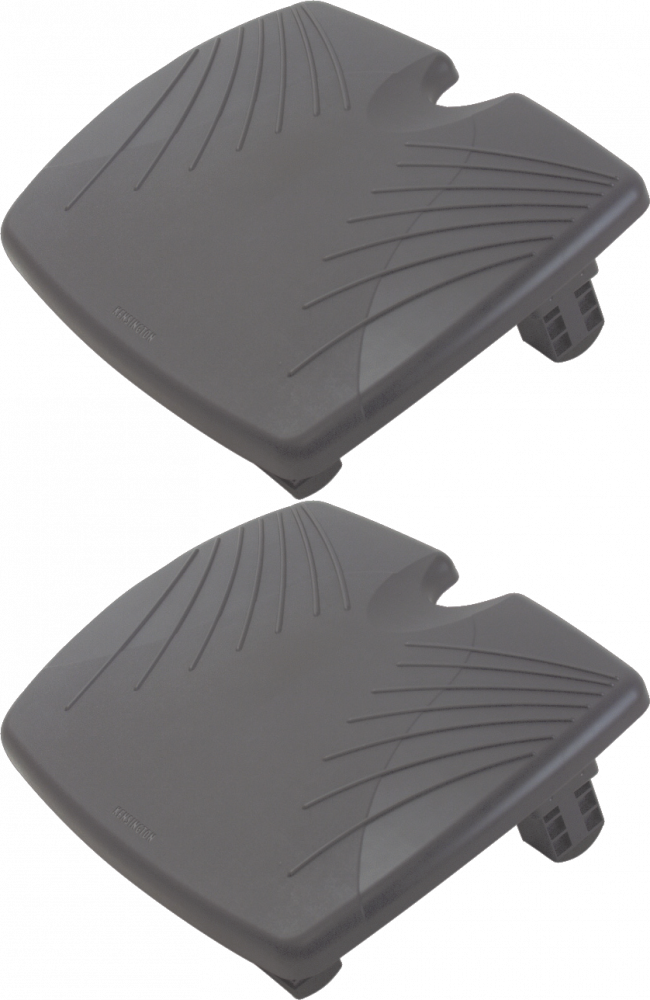 2x Podnóżek Kensington SoleRest, 450x350mm, czarny