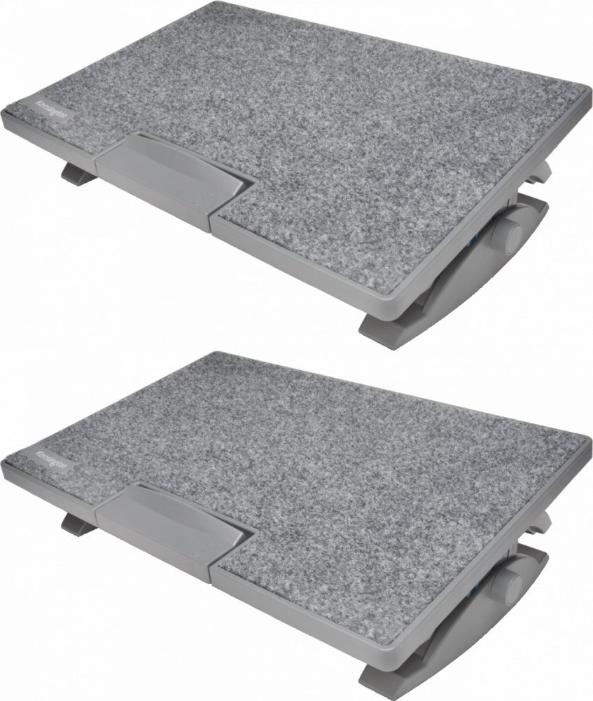 2x Podnóżek Kensington SmartFit SoleMate Pro Elite, szary