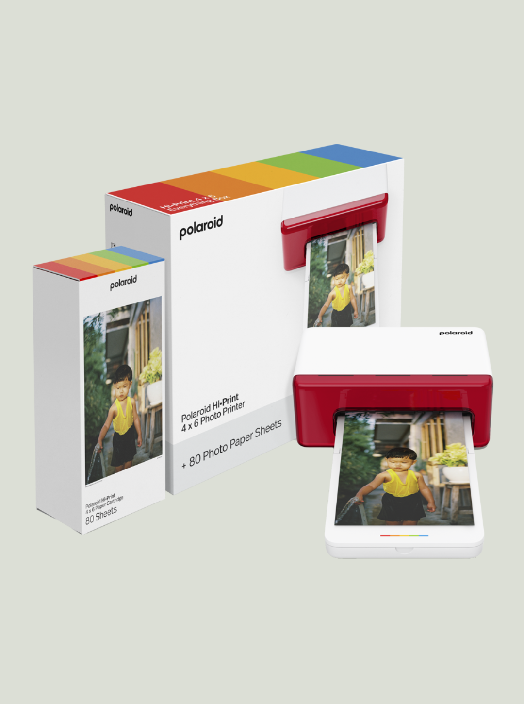 POLAROID Hi-print 4x6 Photo Printer White E-box