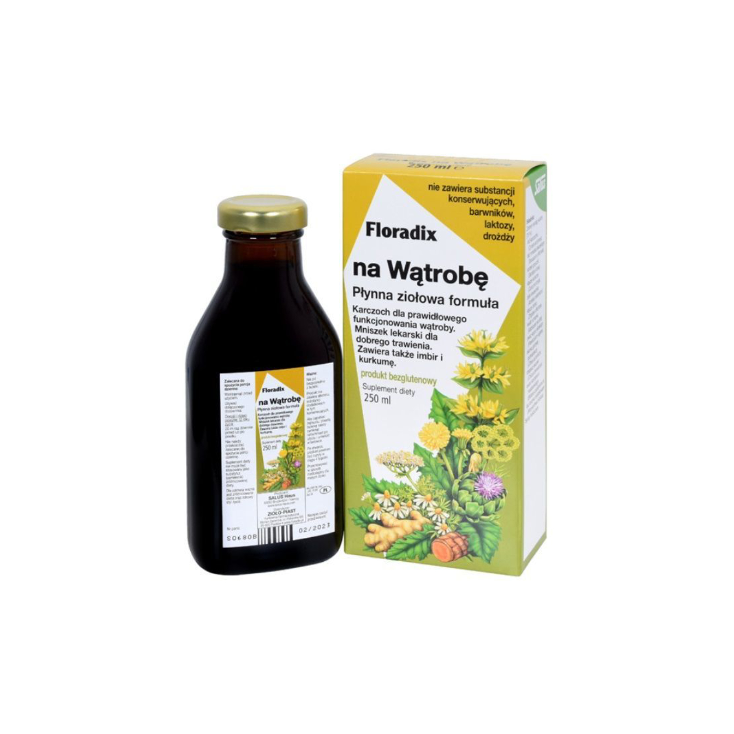 Floradix na wątrobę, 250 ml