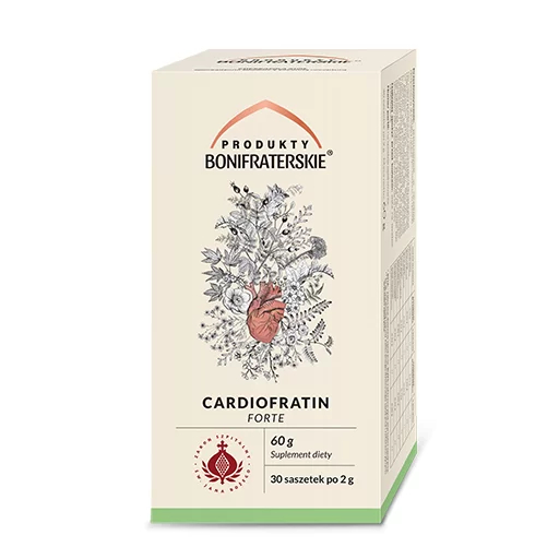 Produkty bonifraterskie cardiofratin forte, 30 saszetek