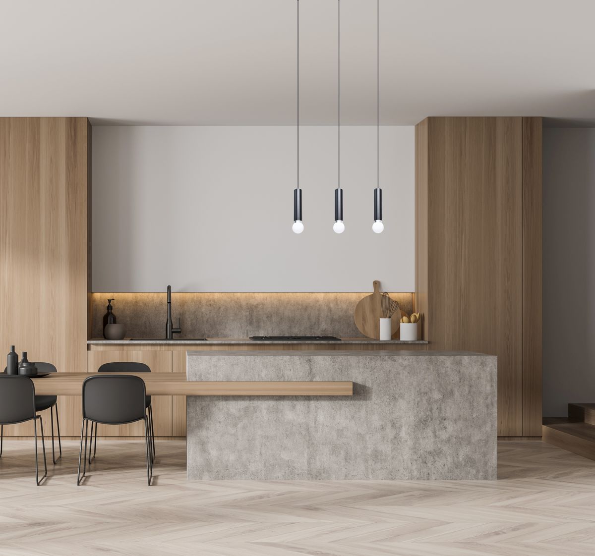 Italux lampa wisząca 3x40 W czarna PND-33849-3-BK