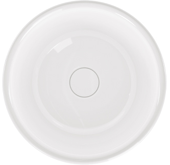 Sanindusa Poeme umywalka 37 cm okrągła nablatowa biała 151304004