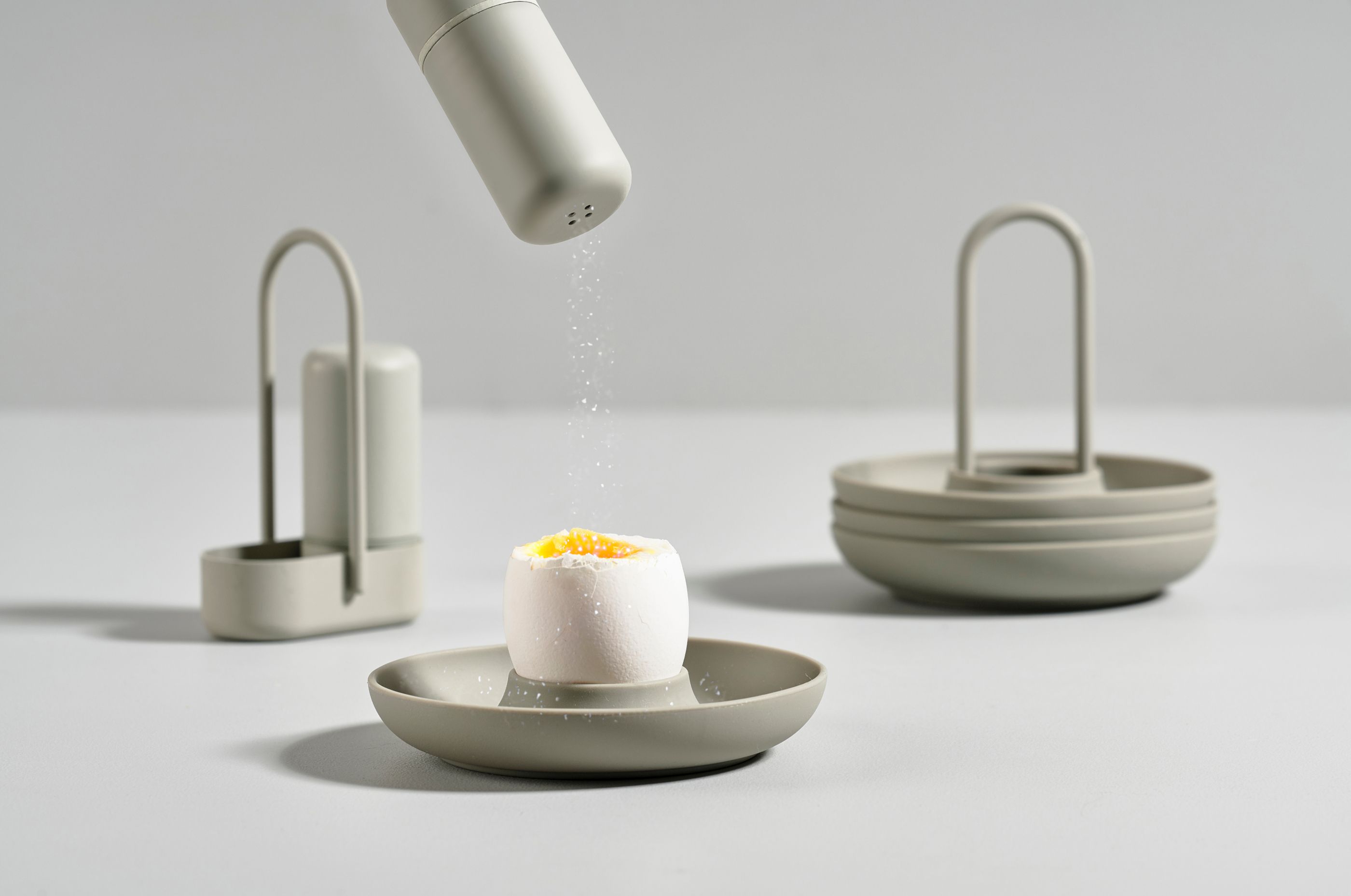 Zone Denmark Singles podstawki do jajek 4 szt beżowy 10548