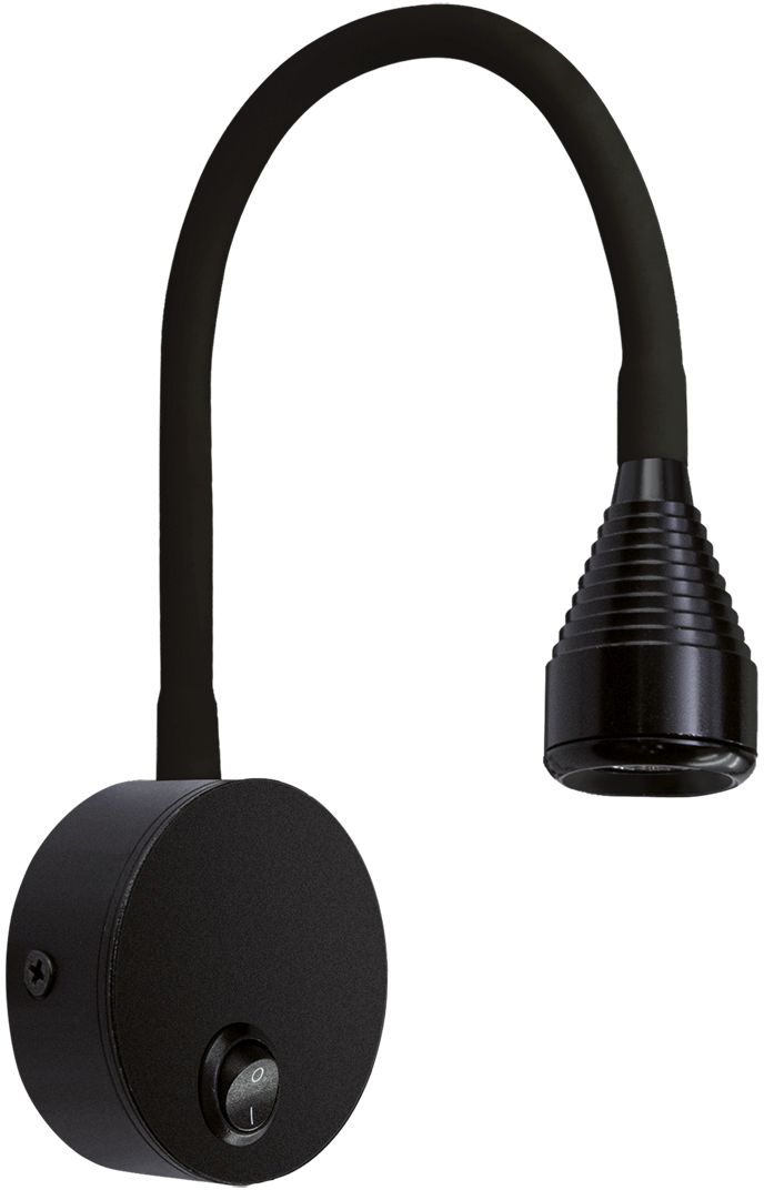 Strühm Pola LED kinkiet 1x3,5 W czarny 03739