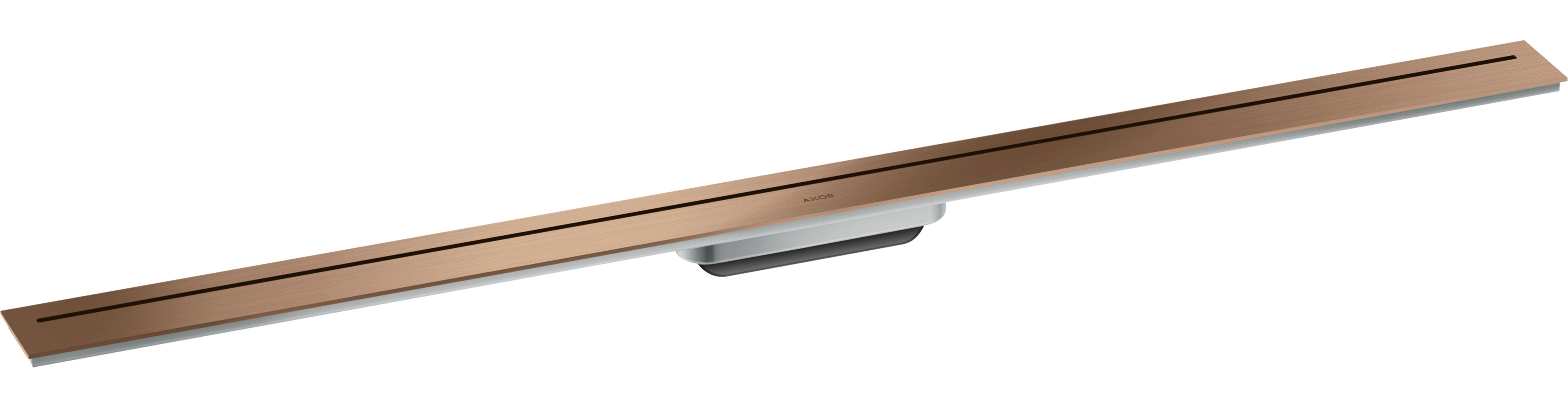 Axor Drain element zewnętrzny odpływu liniowego 120 cm czerwone złoto szczotkowane 42524310