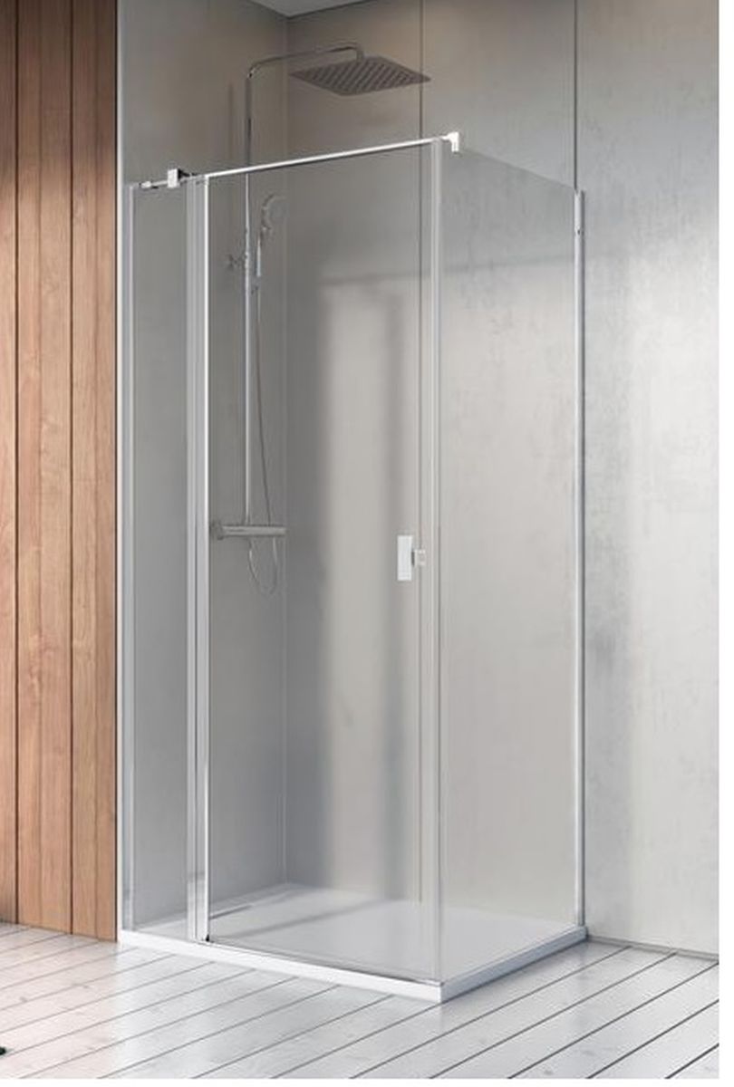 Radaway Nes 8 KDJ II drzwi prysznicowe 80 cm lewe chrom/szkło przezroczyste 10086080-01-01L