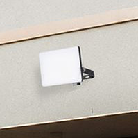 Milagro LED kinkiet zewnętrzny 1x10W LED biały/czarny EKN9013