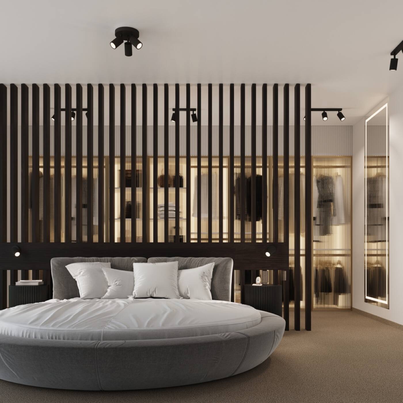 Sollux Lighting Karbon lampa podsufitowa 3x10 W czarna SL.1582