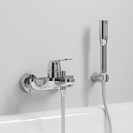 Grohe Eurosmart Cosmopolitan bateria wannowo-prysznicowa ścienna chrom 32831000 - Wysyłka w 24h