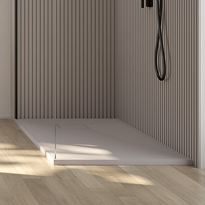 Oltens Bergytan brodzik prostokątny 120x80 cm RockSurface kaszmir 15103900 - Wysyłka w 24h