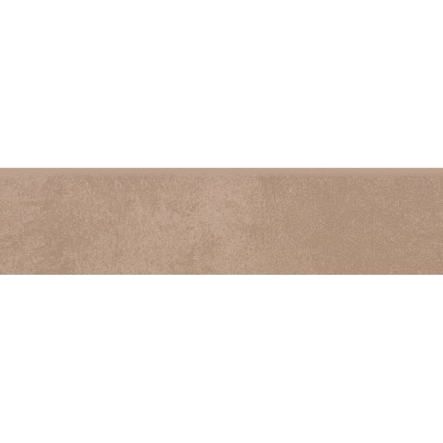 Gres szkliwiony cokół ARES brown mat 7,2x29,8 gat. I