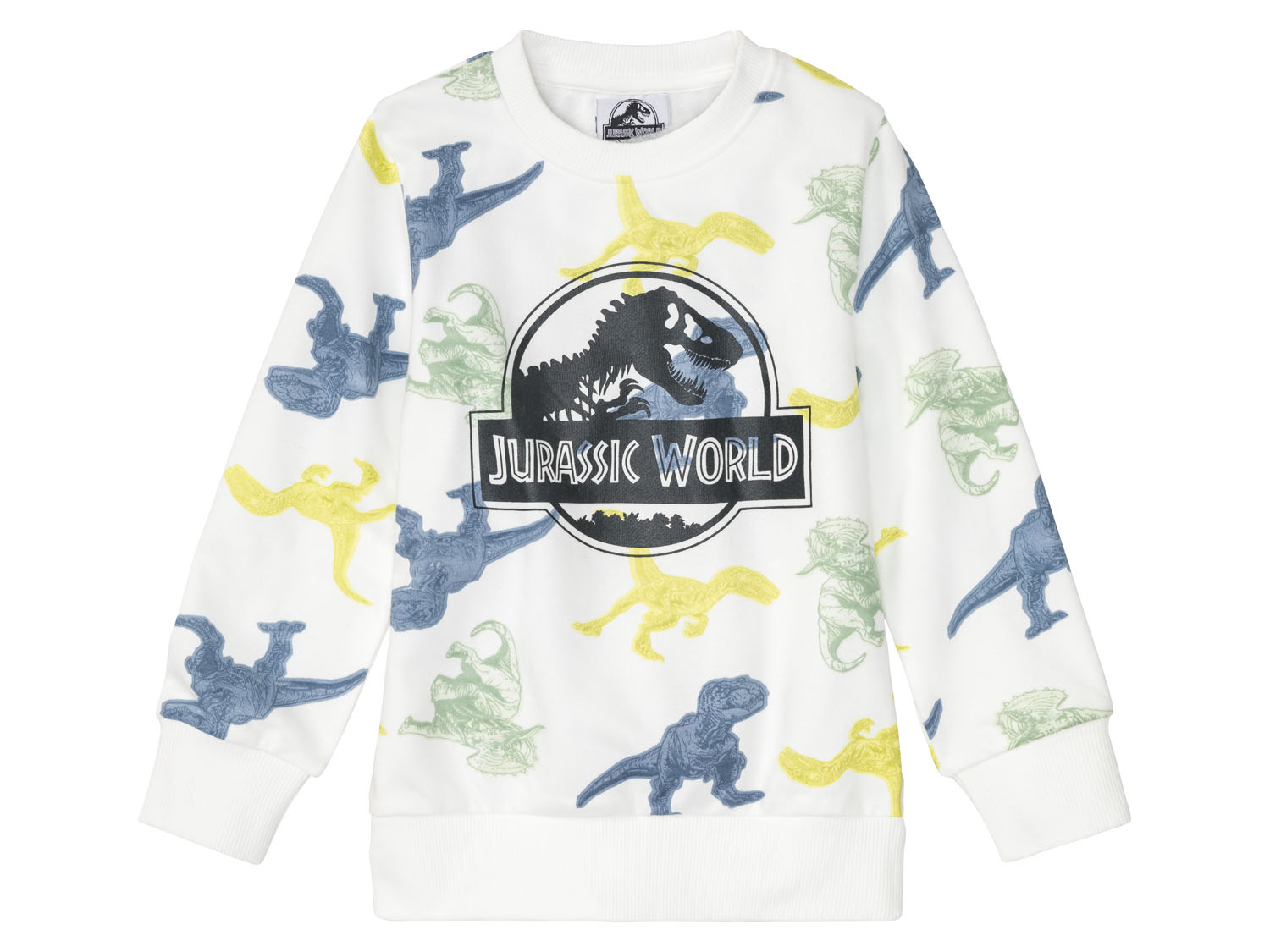 Bluza chłopięca z bohaterami bajek, 1 sztuka Wzór Park Jurajski, 122/128