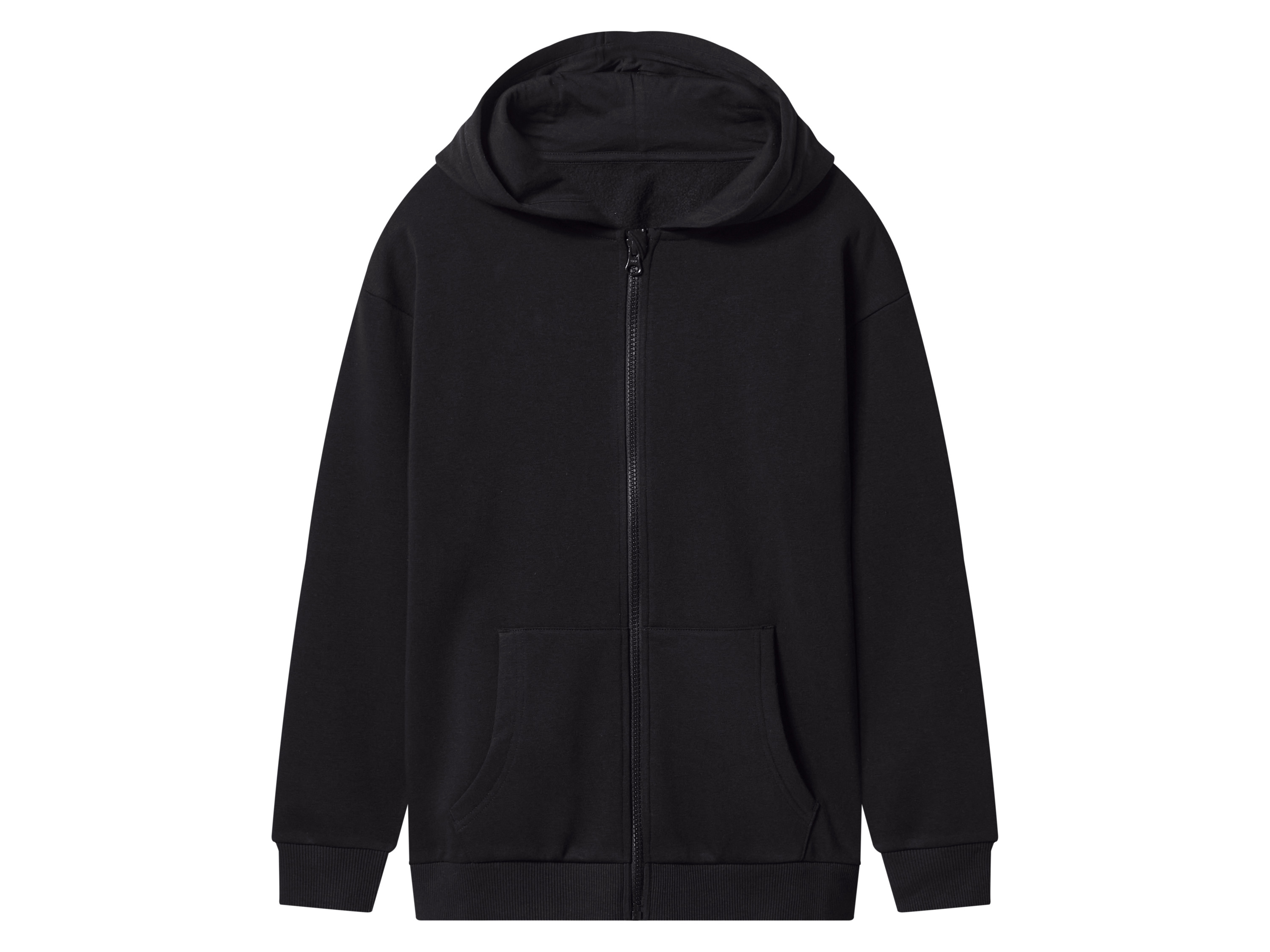 Esmara Kids Bluza dresowa chłopięca z bawełną Czarny, 158/164