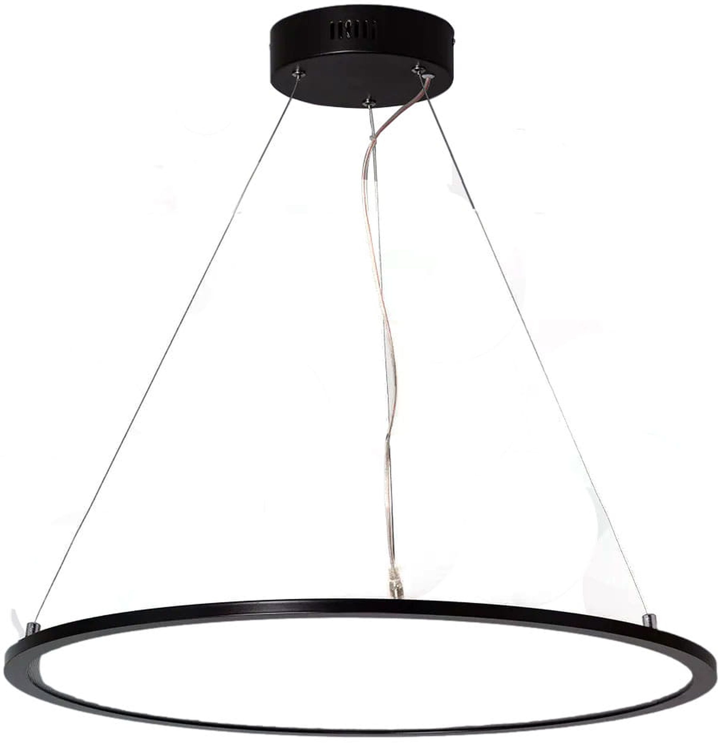 Darmowa Dostawa - Lampa wisząca 1x36 W czarny Abruzzo Biuro ABRLWBO36W3000K
