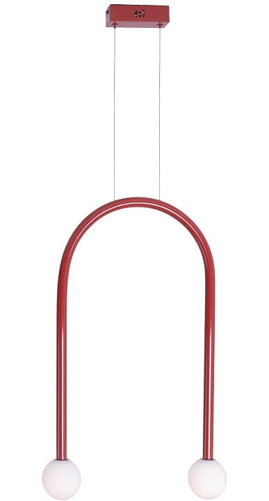 Darmowa Dostawa - Lampa wisząca 2x2 W czerwona MaxLight Enigma P0523