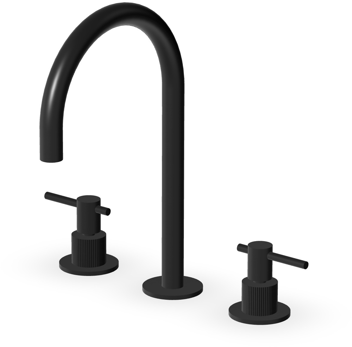 Darmowa Dostawa - Bateria umywalkowa stojąca czarna Zucchetti Helm ZHL516XP81G2