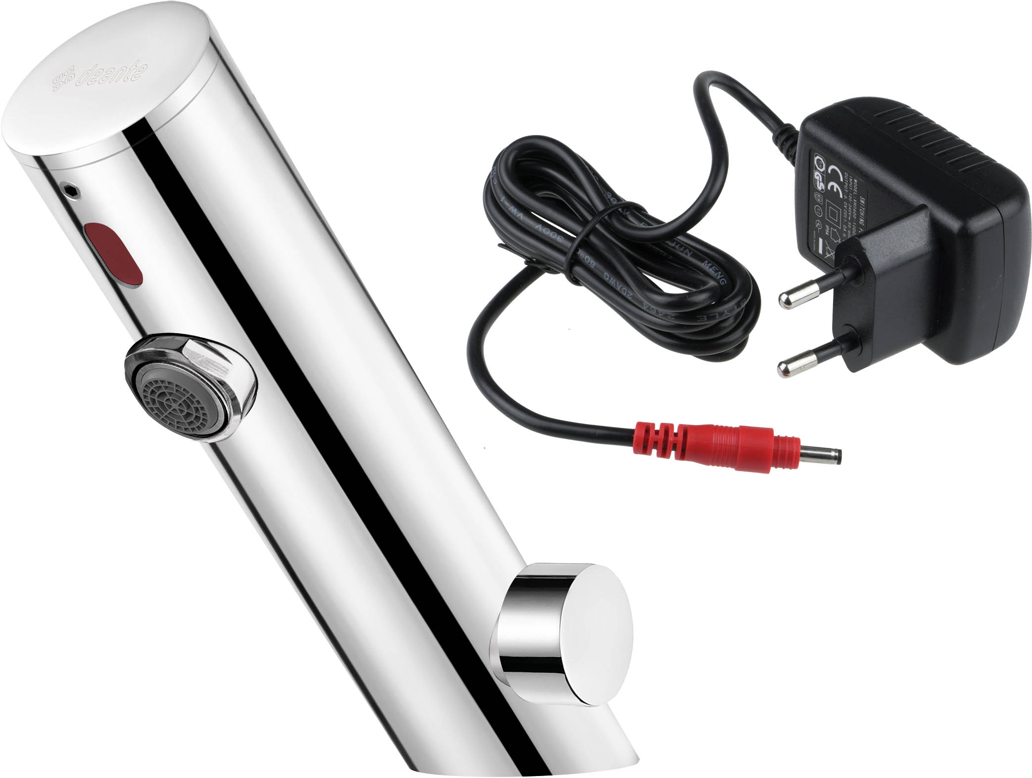 Darmowa Dostawa - Bateria umywalkowa stojąca elektroniczna stal Deante Sense BQRP29V