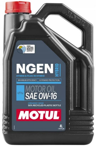 MOTUL NGEN HYBRID 0W16 4L - Petrostar