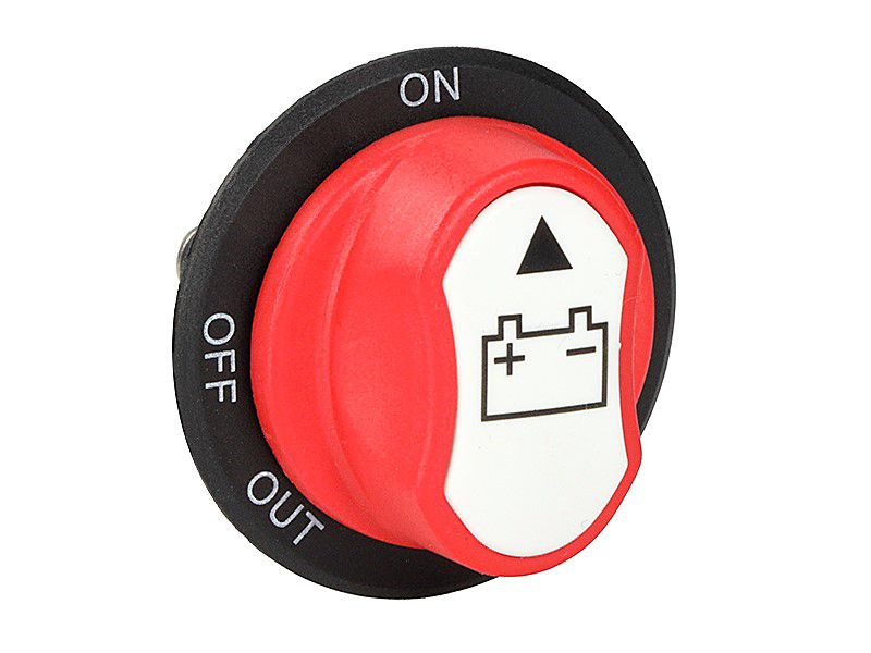 Hebel - wyłącznik zasilania 12-32V, max 50A, Carmotion, 1szt.