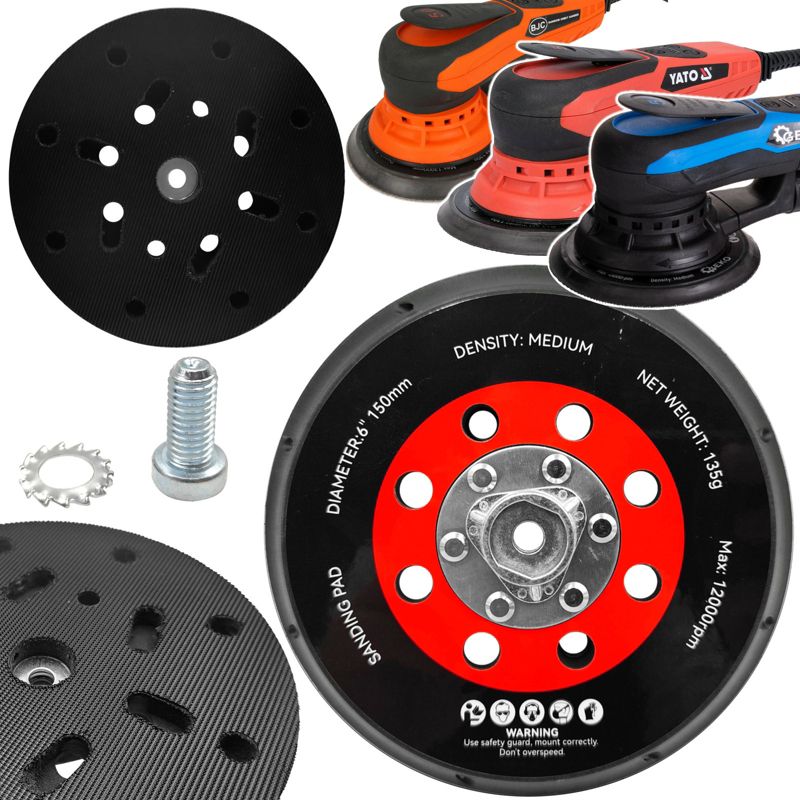 Ddysk 150mm do szlifierki oscylacyjnej Fixem 1szt.