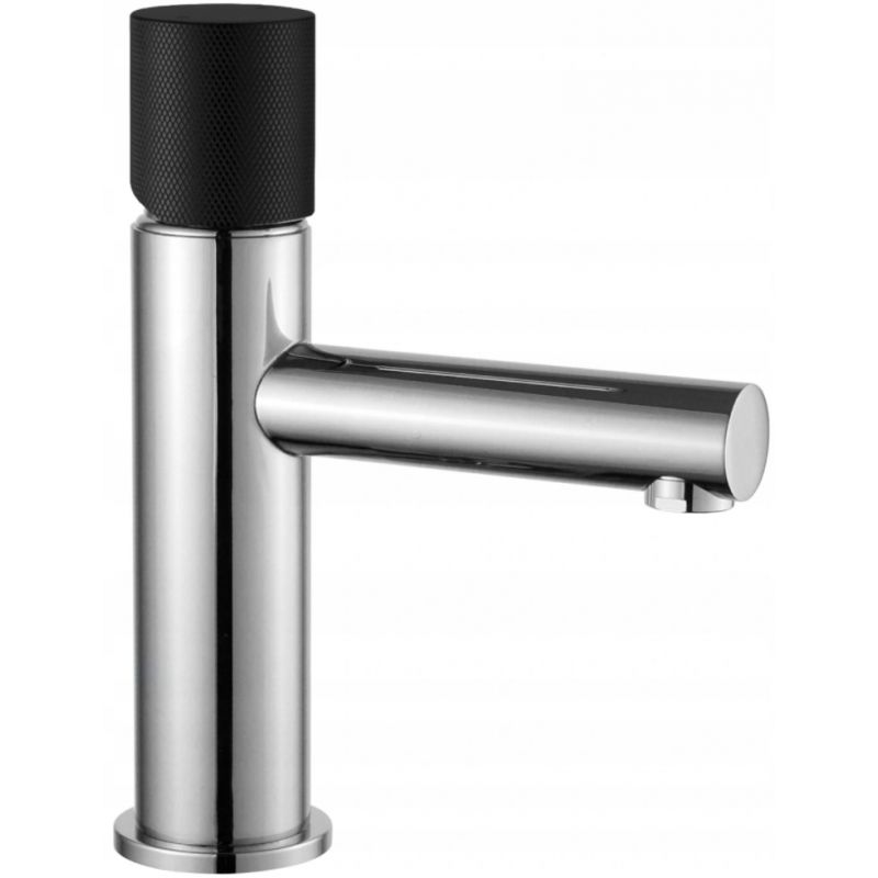 Bateria umywalkowa stojąca Mexen Elba One czarny/chrom 17 cm 1 szt.