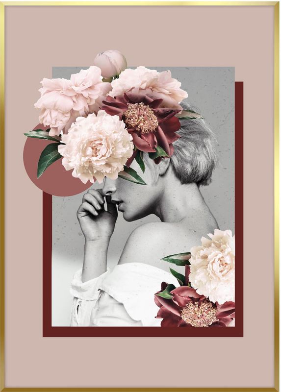 Obraz Artbox B&W Girl 50 x 70 cm