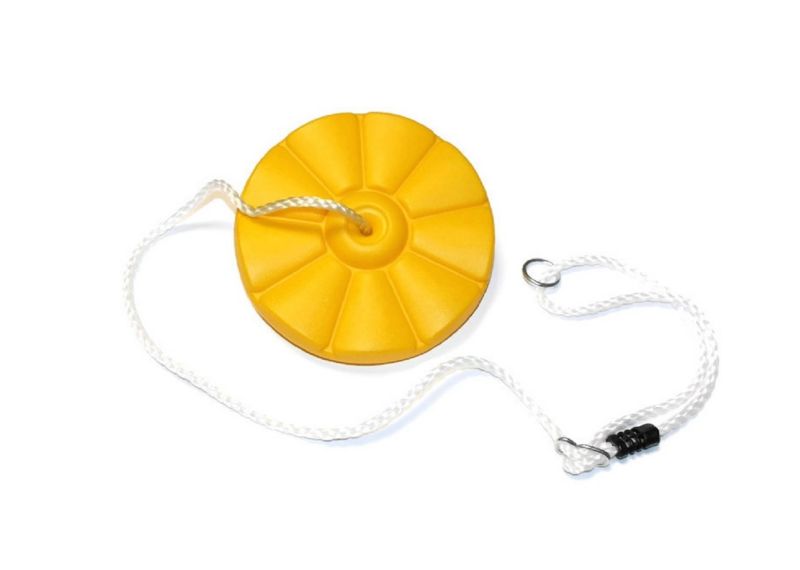 Huśtawka Kwiatek Allforbaby Mocna Plac Zabaw Żółta 1szt