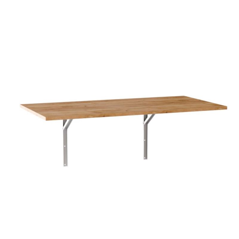 Stół ścienny KOLM prostokątny 138 x 68 cm FLAP Dąb Craft 1szt.