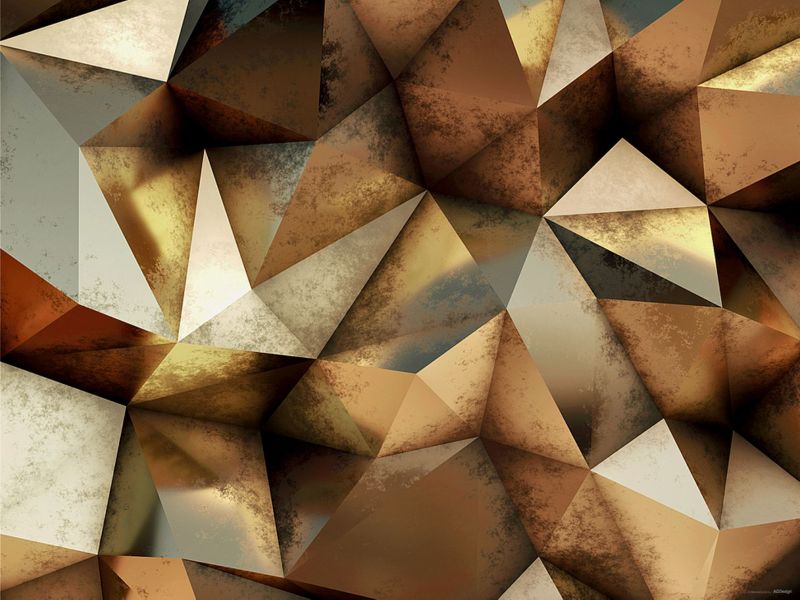 fototapeta Sanders & Sanders Motyw 3D beżowymIbrązowym 375 x 270 cm - 1 rol.