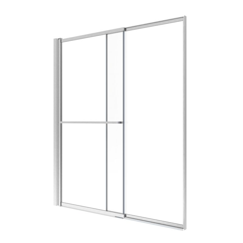 Parawan nawannowy GoodHome Ezili 118 x 72,5 cm szczotkowany