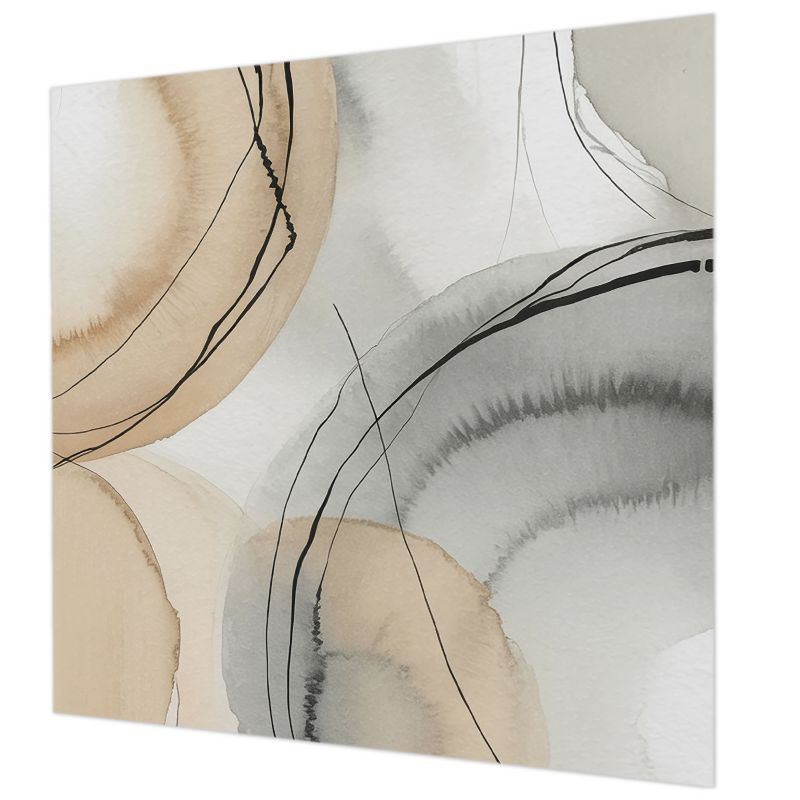 Tapeta Na Flizelinie Tulup 250x250 cm Geometryczna Harmonia Do Salonu, Do Biura, Do Sypialni 1 szt.