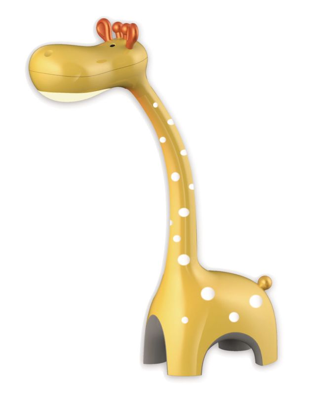 Lampa biurkowa Kaja Żyrafa żółta LED 6W 3000K-6000K 530lm IP20 wym: 39 x 15 x 9 cm tworzywo sztuczne - 1 szt.
