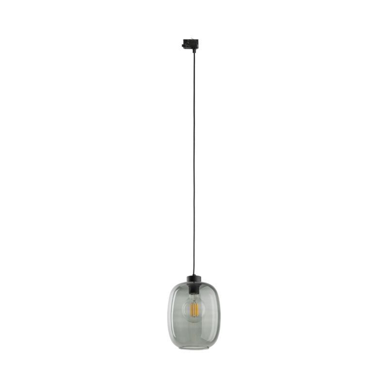 Lampa wisząca TK-Lighting na szynoprzewód Tracer Elio Grafit Trójobwodowy 1Xe27 - 1szt.