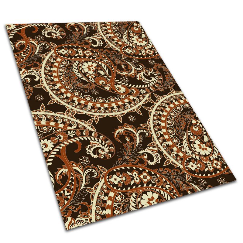 Dywan Zewnętrzny Na Patio Tulup 60x90 cm Balkon Ogród Patio Paisley retro 1 szt.